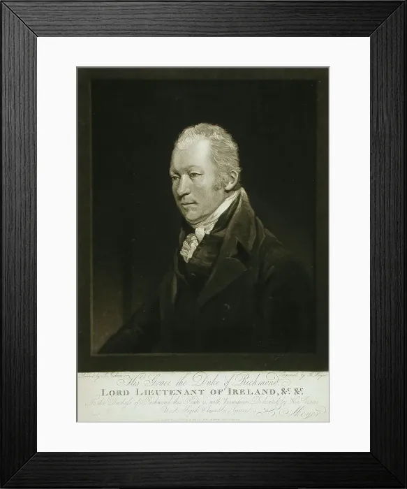 Framed Print : Charles Lennox, 4th Duke of Richmond, 1807. Creator: Henry Meyer Framed Print : Charles Lennox, 4th Duke of Richmond, 1807. Creator: Henry Meyer