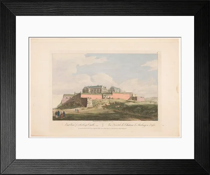 Framed Print : East view of Sterling Castle, Scotland, 1753. Creator: Paul Sandby Framed Print : East view of Sterling Castle, Scotland, 1753. Creator: Paul Sandby