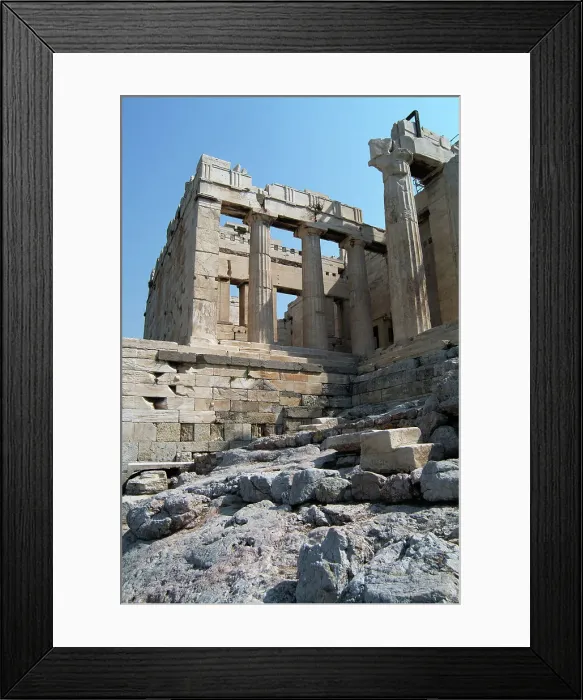 Framed Print : Acropolis, Athens, Greece, 2003. Creator: Ethel Davies