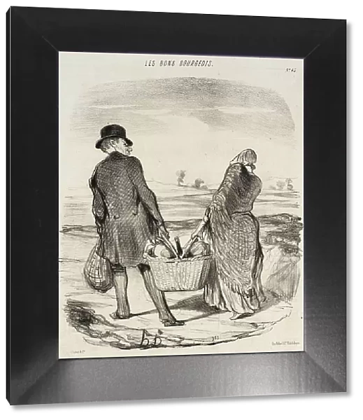 Plus souvent que tu m'attraperas encore à satisfaire ta fantasie... 1847. Creator: Honore Daumier