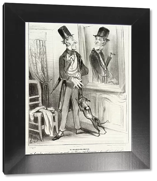 10 heures du matin, 1839. Creator: Honore Daumier