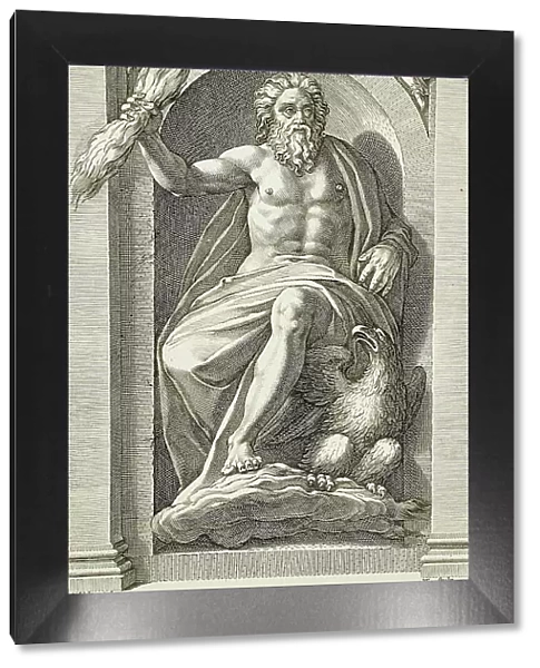Jupiter, 1592. Creator: Hendrik Goltzius
