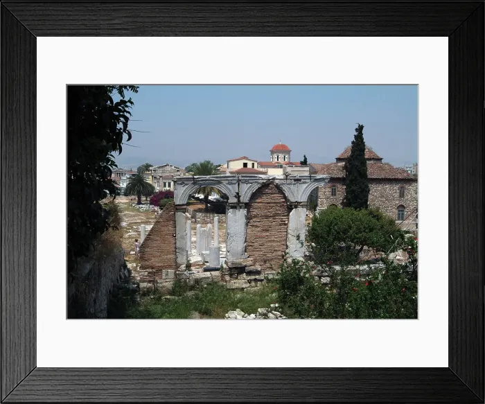 Framed Print : Temple of the 4 Winds, Athens, Greece, 2003. Creator: Ethel Davies Framed Print : Temple of the 4 Winds, Athens, Greece, 2003. Creator: Ethel Davies