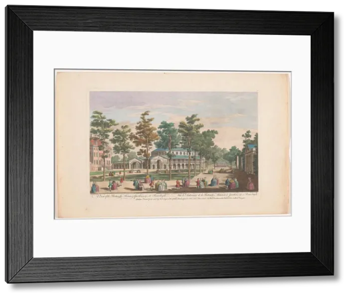Framed Print : View of the Rotunda in Ranelagh Gardens in London, 1751. Creator: Nathaniel Parr Framed Print : View of the Rotunda in Ranelagh Gardens in London, 1751. Creator: Nathaniel Parr