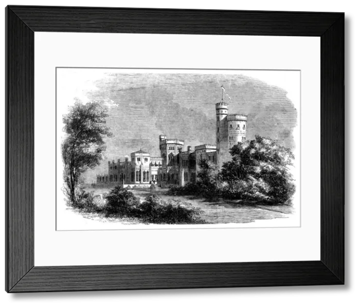 Framed Print : Babelsberg, the Summer Residence of the Prince and Princess Frederick William of Prussia, 1858. Creator: Unknown Framed Print : Babelsberg, the Summer Residence of the Prince and Princess Frederick William of Prussia, 1858. Creator: Unknown