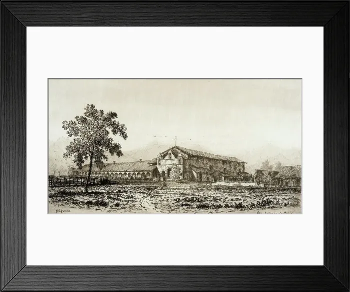 Framed Print : San Antonio de Padua, published in 1883. Creator: Henry Chapman Ford Framed Print : San Antonio de Padua, published in 1883. Creator: Henry Chapman Ford