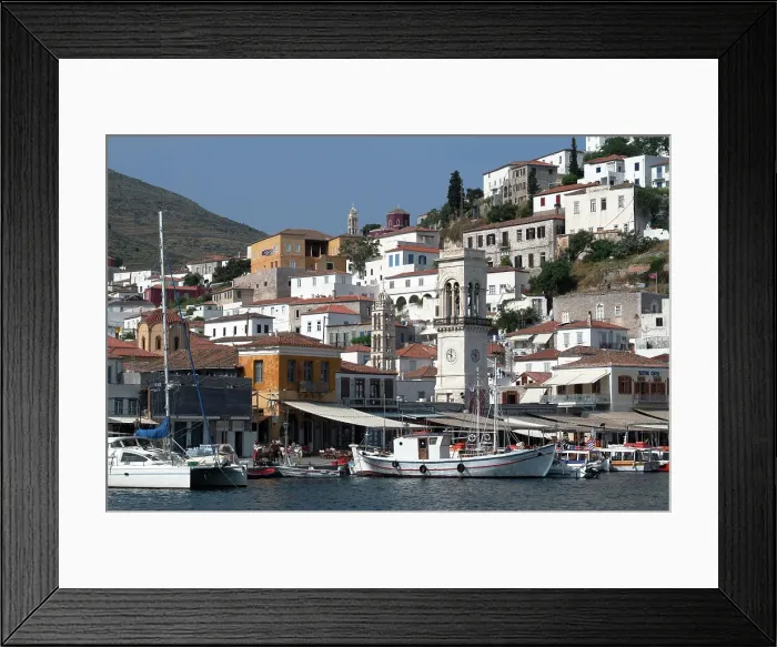 Framed Print : Hydra, Greece, 2003. Creator: Ethel Davies Framed Print : Hydra, Greece, 2003. Creator: Ethel Davies