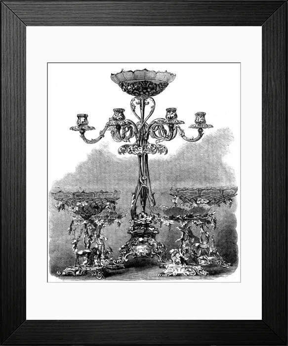 Framed Print : Testimonial lately presented to the Rev. E. Coleridge by Old Etonians, 1858. Creator: Unknown Framed Print : Testimonial lately presented to the Rev. E. Coleridge by Old Etonians, 1858. Creator: Unknown