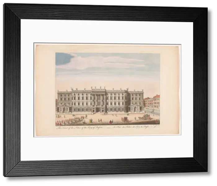 Framed Print : View of the front of the Berliner Stadtschloss in Berlin, 1754-1755. Creator: R. Benning Framed Print : View of the front of the Berliner Stadtschloss in Berlin, 1754-1755. Creator: R. Benning