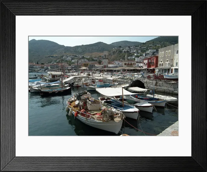 Framed Print : Hydra, Greece, 2003. Creator: Ethel Davies Framed Print : Hydra, Greece, 2003. Creator: Ethel Davies