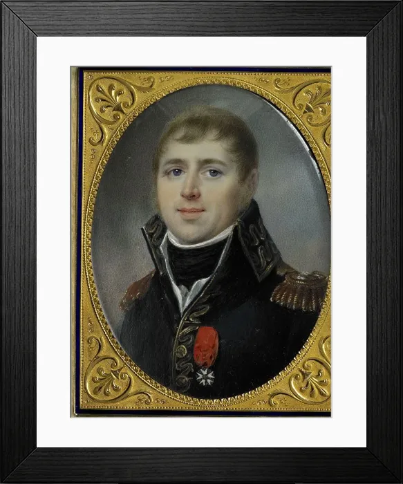 Framed Print : Carel Hendrik Ver Huell (1764-1845), Vice-Admiral of the Batavian fleet and Minister... (1804). Creator: Louis Marie Sicardi Framed Print : Carel Hendrik Ver Huell (1764-1845), Vice-Admiral of the Batavian fleet and Minister... (1804). Creator: Louis Marie Sicardi