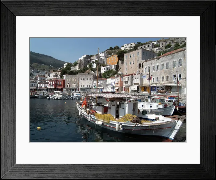 Framed Print : Hydra, Greece, 2003. Creator: Ethel Davies Framed Print : Hydra, Greece, 2003. Creator: Ethel Davies