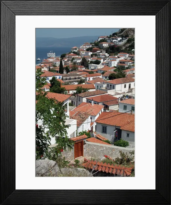 Framed Print : Hydra, Greece, 2003. Creator: Ethel Davies Framed Print : Hydra, Greece, 2003. Creator: Ethel Davies