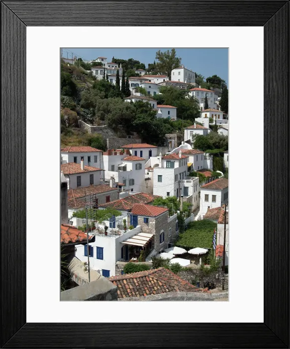 Framed Print : Hydra, Greece, 2003. Creator: Ethel Davies Framed Print : Hydra, Greece, 2003. Creator: Ethel Davies