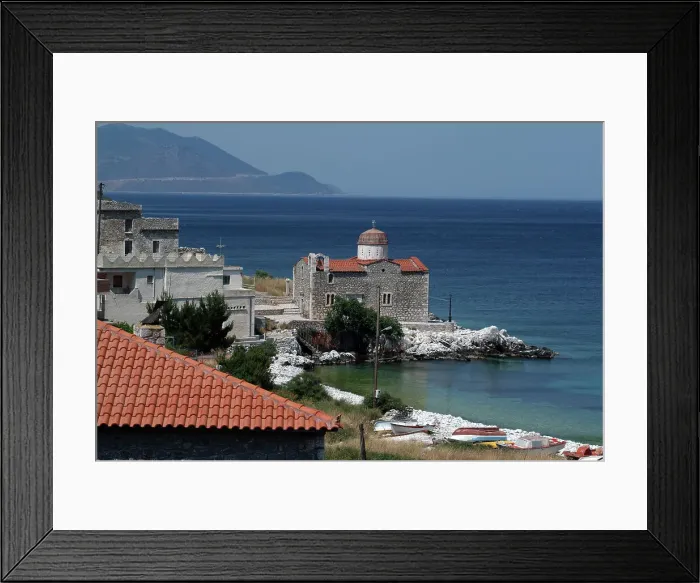 Framed Print : Mani, Greece, 2003. Creator: Ethel Davies Framed Print : Mani, Greece, 2003. Creator: Ethel Davies