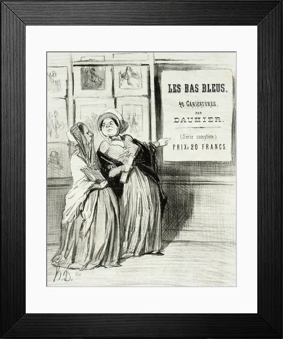 Framed Print : Voyez donc un peu, Isménie!... 1844. Creator: Honore Daumier Framed Print : Voyez donc un peu, Isménie!... 1844. Creator: Honore Daumier