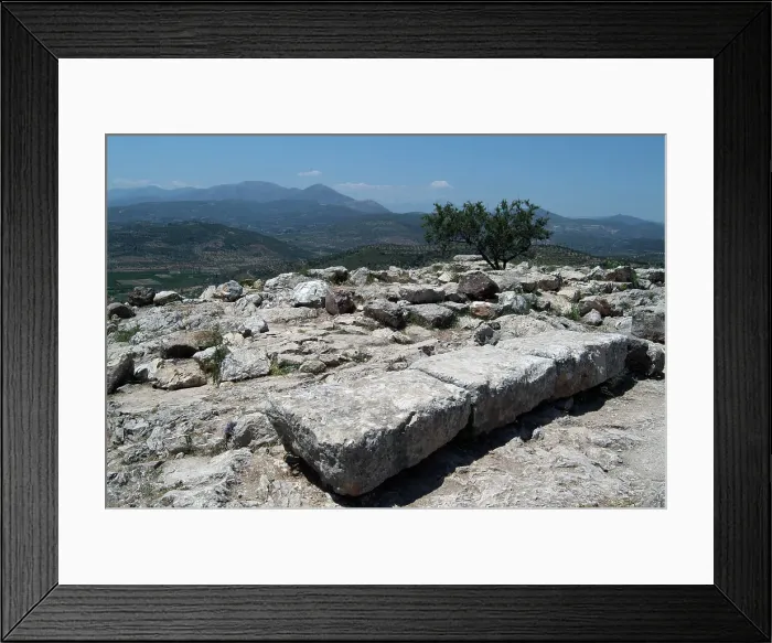 Framed Print : Mycenae, Greece, 2003. Creator: Ethel Davies Framed Print : Mycenae, Greece, 2003. Creator: Ethel Davies