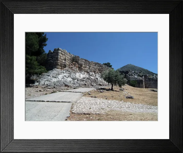 Framed Print : Mycenae, Greece, 2003. Creator: Ethel Davies Framed Print : Mycenae, Greece, 2003. Creator: Ethel Davies