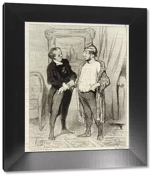 Mon cher je t'assure que je te... 1845. Creator: Honore Daumier