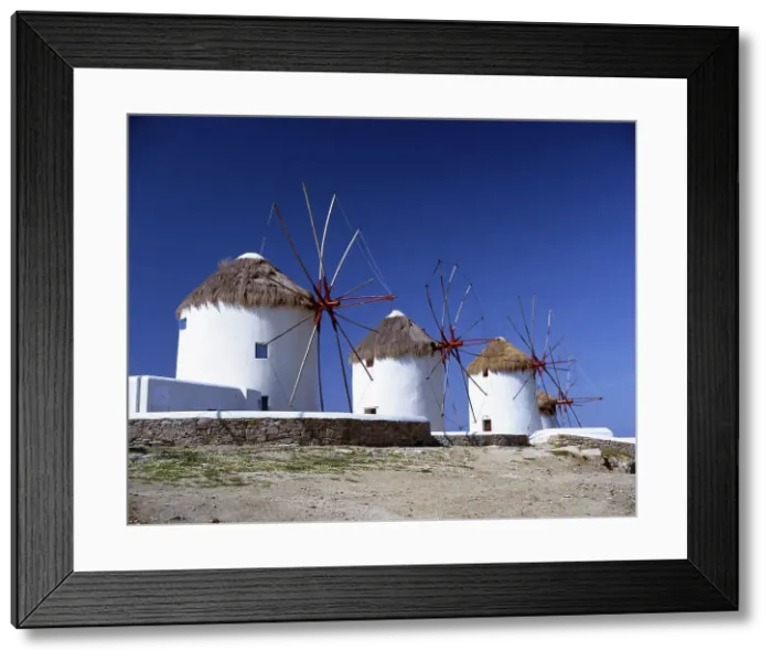 Framed Print : Mykonos, Greece, 2019. Creator: Ethel Davies Framed Print : Mykonos, Greece, 2019. Creator: Ethel Davies