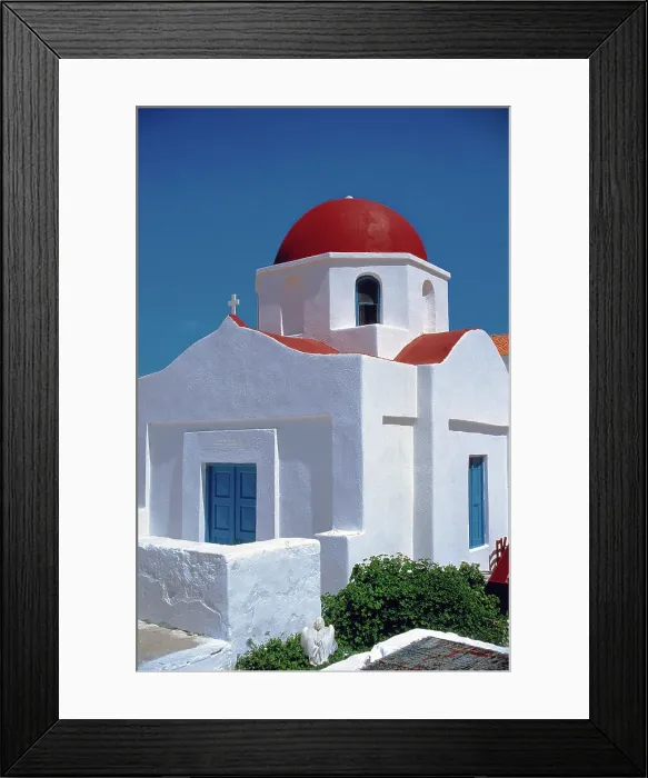 Framed Print : Mykonos, Greece, 2012. Creator: Ethel Davies Framed Print : Mykonos, Greece, 2012. Creator: Ethel Davies