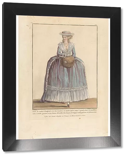 Gallery of French Fashions and Costumes, 1782, rr. 238: Morning dress to the English (...), 1782. Creator: Wossinik