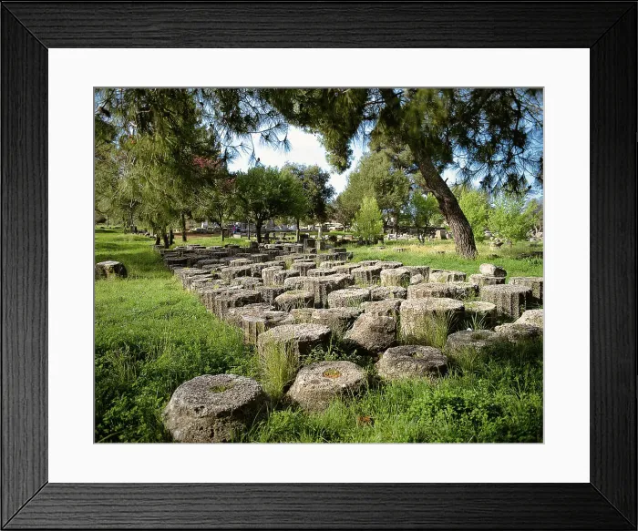 Framed Print : Olympia, Greece, 2012. Creator: Ethel Davies Framed Print : Olympia, Greece, 2012. Creator: Ethel Davies