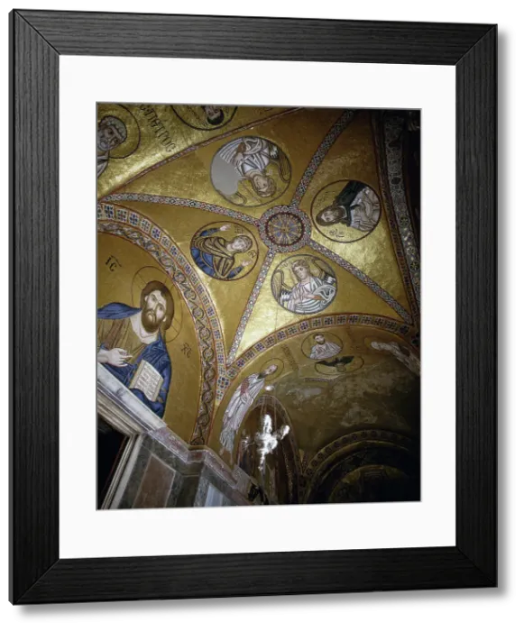 Framed Print : Byzantine Monastery, Osios Loukas, Greece, 2019. Creator: Ethel Davies Framed Print : Byzantine Monastery, Osios Loukas, Greece, 2019. Creator: Ethel Davies