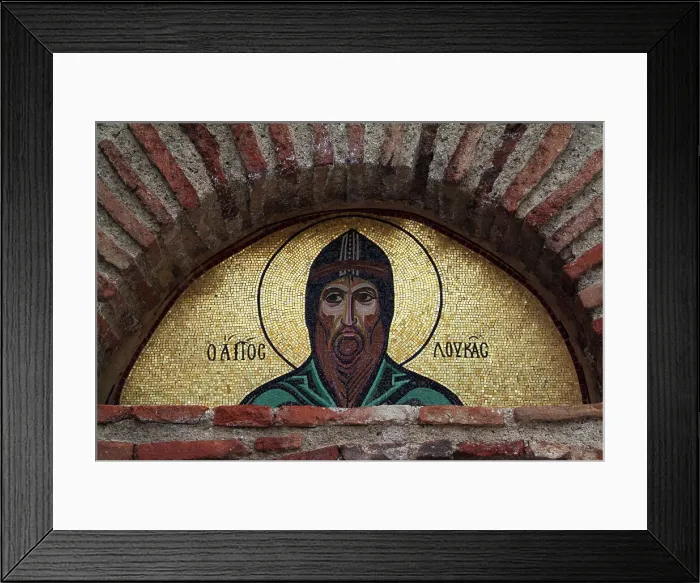 Framed Print : Ossios Loukas, Greece, 2003. Creator: Ethel Davies Framed Print : Ossios Loukas, Greece, 2003. Creator: Ethel Davies