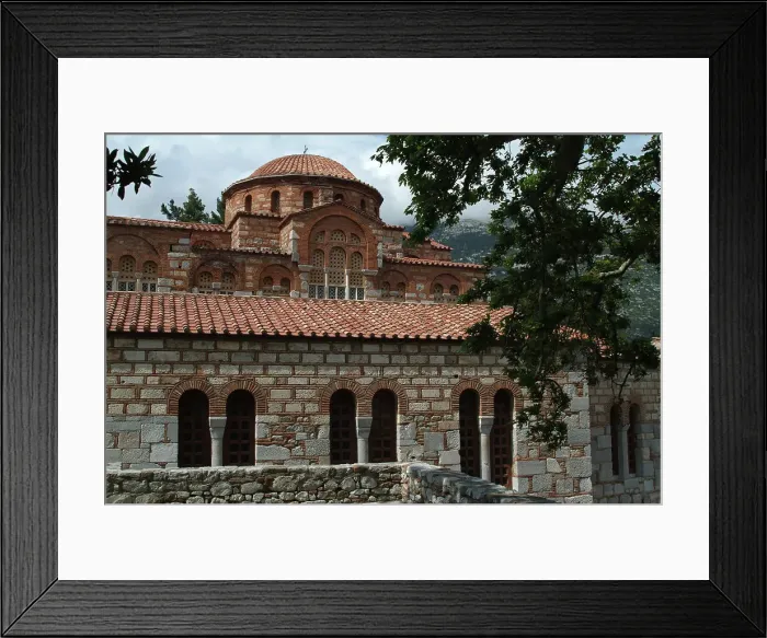 Framed Print : Ossios Loukas, Greece, 2003. Creator: Ethel Davies Framed Print : Ossios Loukas, Greece, 2003. Creator: Ethel Davies