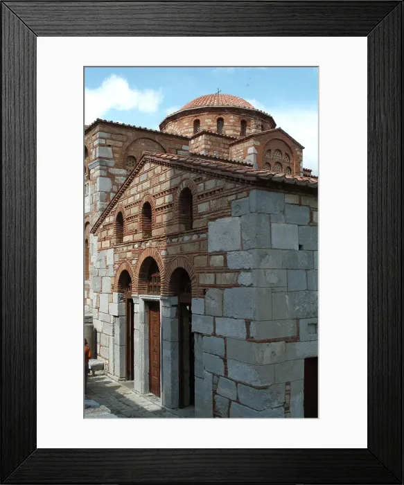 Framed Print : Ossios Loukas, Greece, 2003. Creator: Ethel Davies Framed Print : Ossios Loukas, Greece, 2003. Creator: Ethel Davies