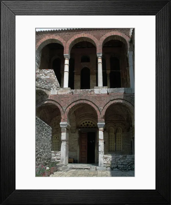 Framed Print : Ossios Loukas, Greece, 2003. Creator: Ethel Davies Framed Print : Ossios Loukas, Greece, 2003. Creator: Ethel Davies
