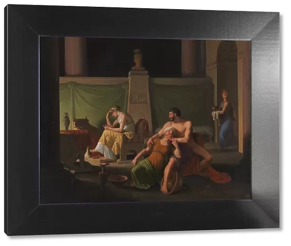 The Return of Ulysses. Scene from Homer´s Ulysses, 1812. Creator: CW Eckersberg