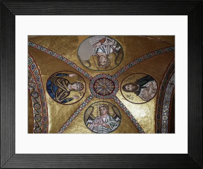 Framed Print : Ossios Loukas, Greece, 2003. Creator: Ethel Davies Framed Print : Ossios Loukas, Greece, 2003. Creator: Ethel Davies