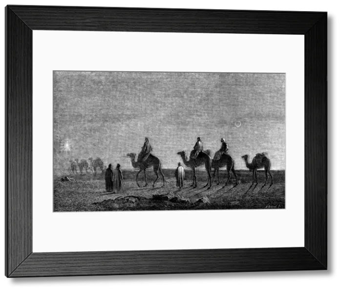 Framed Print : The Star in the East - painted by H. Warren - the picture in the Royal Collection, 1858. Creator: M. Jackson. The Star in the East - painted by H. Warren - the picture in the Royal Collection, 1858. Creator: M. Jackson Framed Print : The Star in the East - painted by H. Warren - the picture in the Royal Collection, 1858. Creator: M. Jackson. The Star in the East - painted by H. Warren - the picture in the Royal Collection, 1858. Creator: M. Jackson