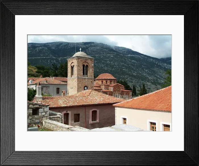 Framed Print : Ossios Loukas, Greece, 2003. Creator: Ethel Davies Framed Print : Ossios Loukas, Greece, 2003. Creator: Ethel Davies
