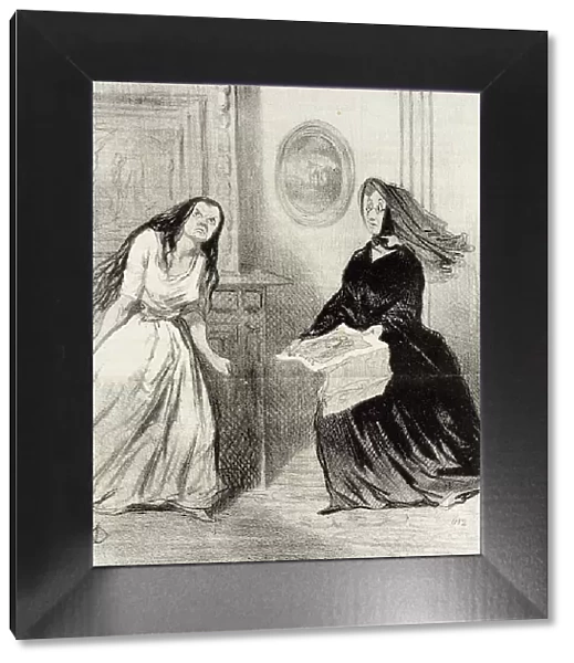Comment! encore une caricature sur nous.. 1844. Creator: Honore Daumier