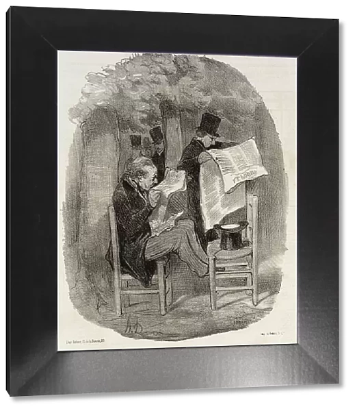 Ce que le bourgeois est convenu de nommer une petite distraction, 1846. Creator: Honore Daumier
