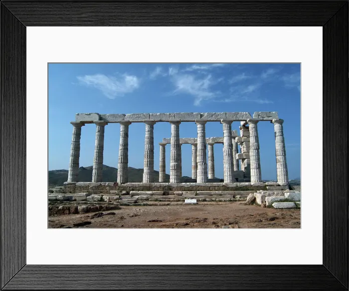 Framed Print : Sounion, Greece, 2003. Creator: Ethel Davies Framed Print : Sounion, Greece, 2003. Creator: Ethel Davies