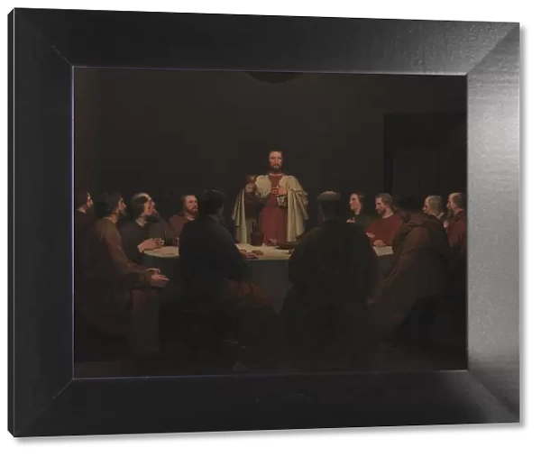 The Last Supper. Altarpiece, 1829. Creator: CW Eckersberg