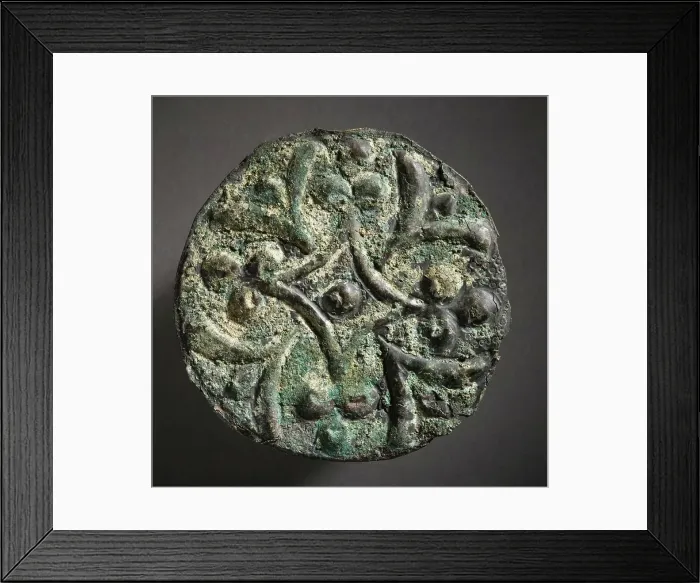 Framed Print : Plaque, 12th-13th century. Creator: Unknown Framed Print : Plaque, 12th-13th century. Creator: Unknown