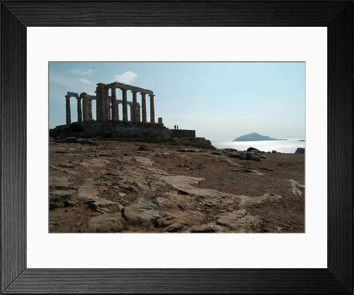 Framed Print : Sounion, Greece, 2003. Creator: Ethel Davies Framed Print : Sounion, Greece, 2003. Creator: Ethel Davies