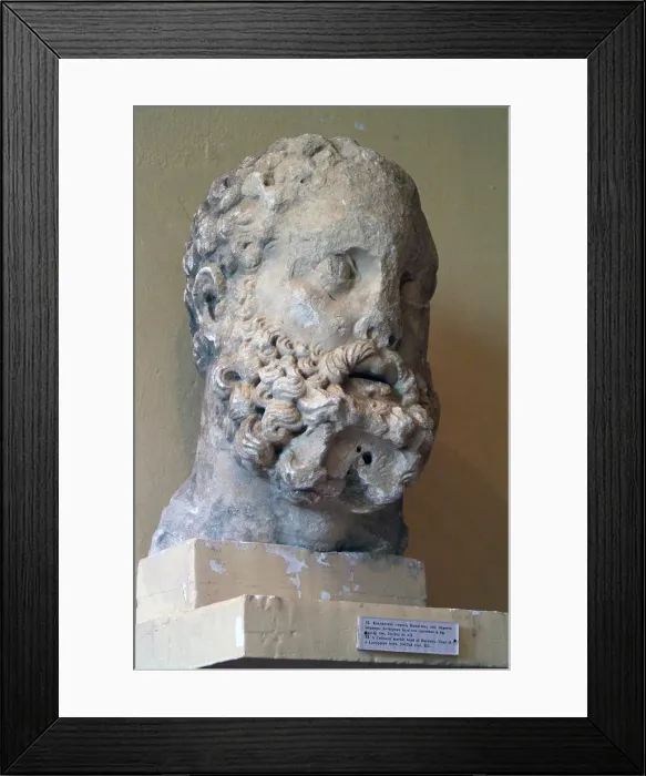 Framed Print : Sparta Archaeological Museum, Greece, 2003. Creator: Ethel Davies Framed Print : Sparta Archaeological Museum, Greece, 2003. Creator: Ethel Davies