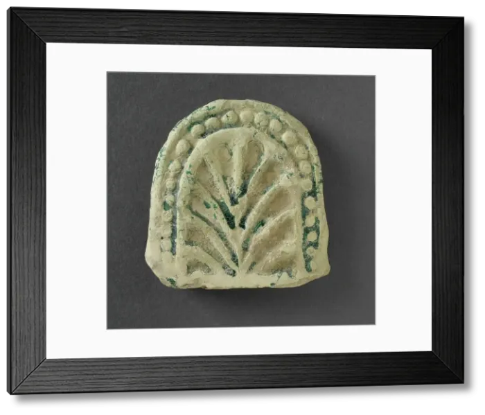 Framed Print : Plaque, 8th century. Creator: Unknown Framed Print : Plaque, 8th century. Creator: Unknown