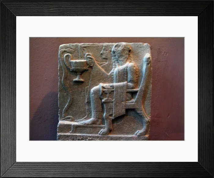 Framed Print : Sparta Archaeological Museum, Greece, 2003. Creator: Ethel Davies Framed Print : Sparta Archaeological Museum, Greece, 2003. Creator: Ethel Davies