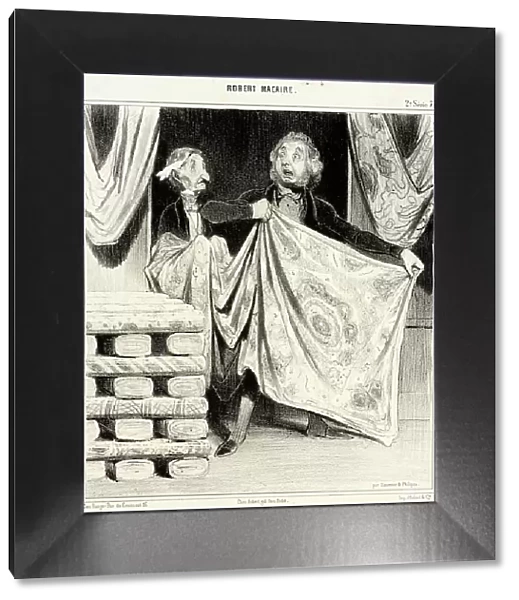 Nouveautés philantropiques, 1841. Creator: Honore Daumier