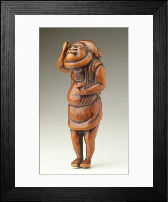 Framed Print : Kumosuke, 18th century. Creator: Unknown Framed Print : Kumosuke, 18th century. Creator: Unknown