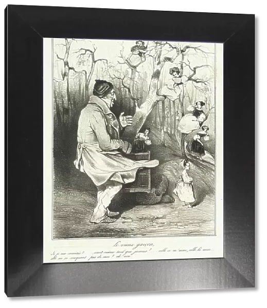 Le vieux garçon, 1833. Creator: Honore Daumier