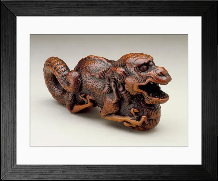 Framed Print : Dragon (image 1 of 2), 18th century. Creator: Unknown