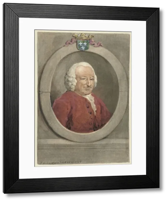 Framed Print : Portrait of Johan Hudde Dedel, 1786. Creator: Aert Schouman Framed Print : Portrait of Johan Hudde Dedel, 1786. Creator: Aert Schouman